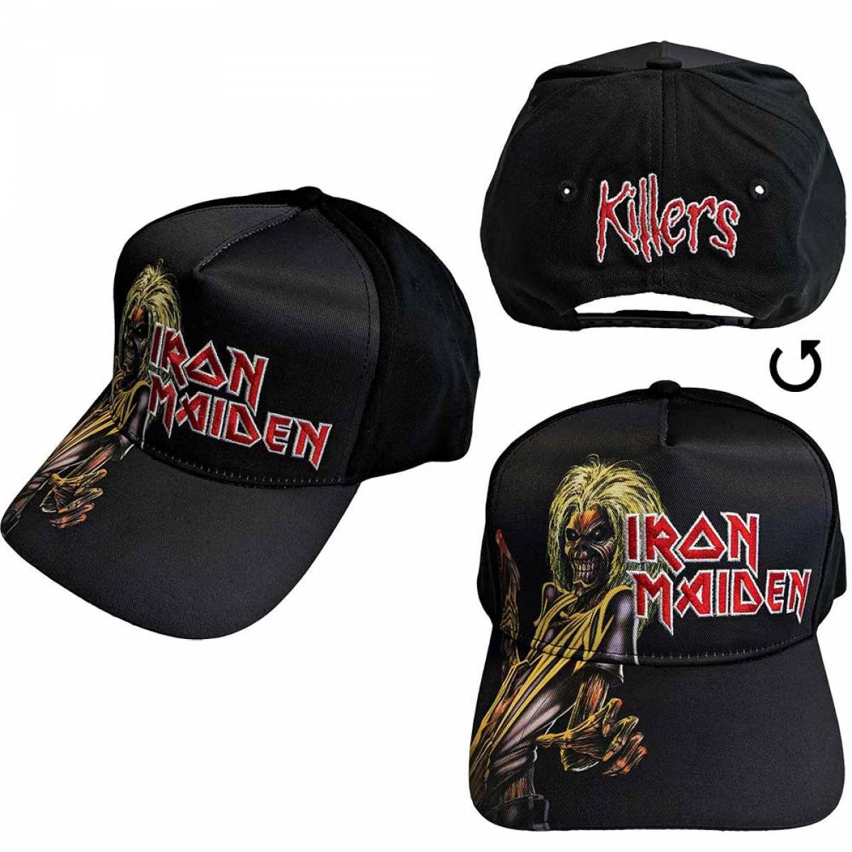 【予約商品】IRON MAIDEN Unisex Baseball Cap: Killers