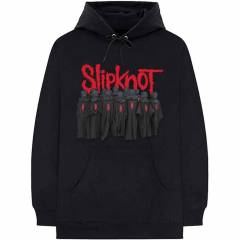 【予約商品】SLIPKNOT Unisex Pullover Hoodie: Choir (Black) (Back Print) - BLACK