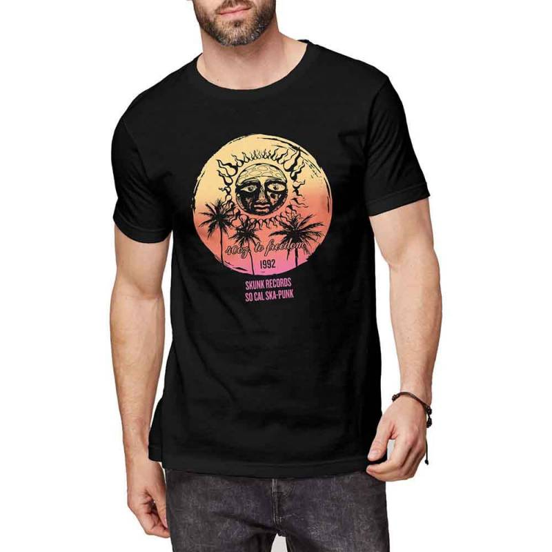 【予約商品】SUBLIME バンドTシャツ ユニセックス: Skunk Records (Black)