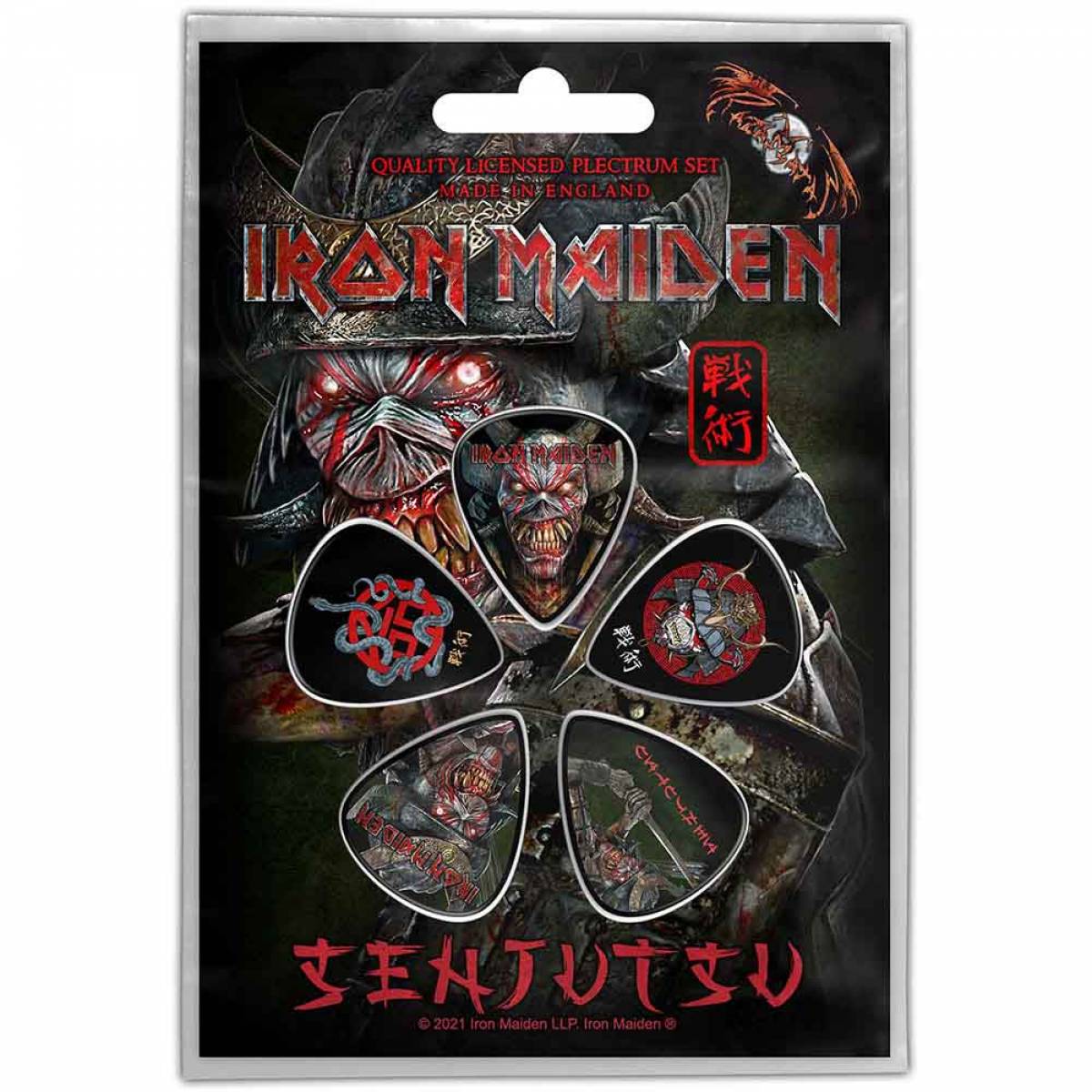 【予約商品】IRON MAIDEN Plectrum Pack: Senjutsu
