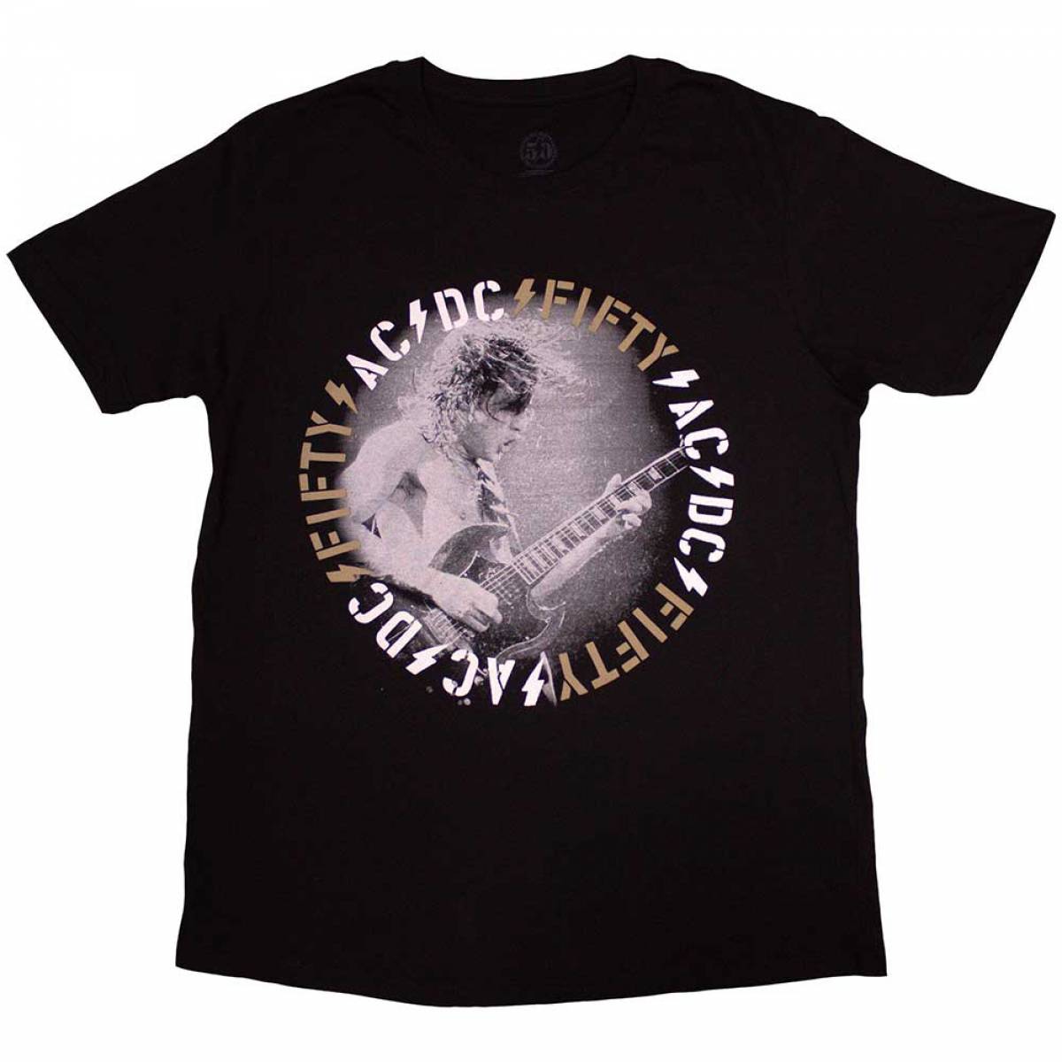 【予約商品】AC/DC ユニセックスTシャツ: Angus Live