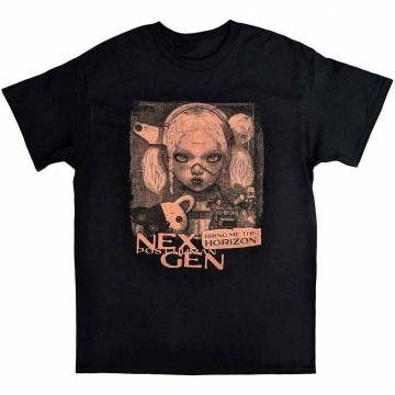 【予約商品】BRING ME THE HORIZON バンドTシャツ ユニセックス: Distressed Nex Gen (Black) - BLACK