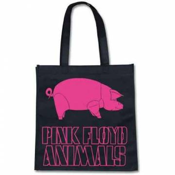 【予約商品】PINK FLOYD Eco Shopper: Classic Animals Trend Version (Black) (Back Print) - BLACK