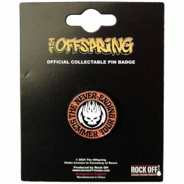 【予約商品】THE OFFSPRING Pin Badge: The Never Ending Summer Tour