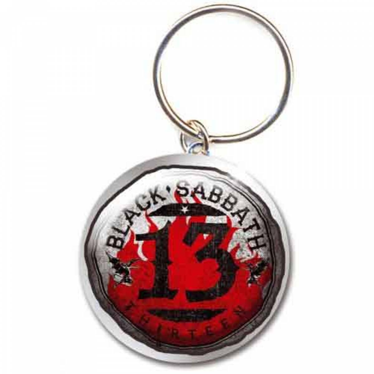 【予約商品】BLACK SABBATH Keychain: 13 Flame Circle (Photo-print)