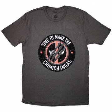 【予約商品】MARVEL COMICS ユニセックスTシャツ: Deadpool Chimichanga