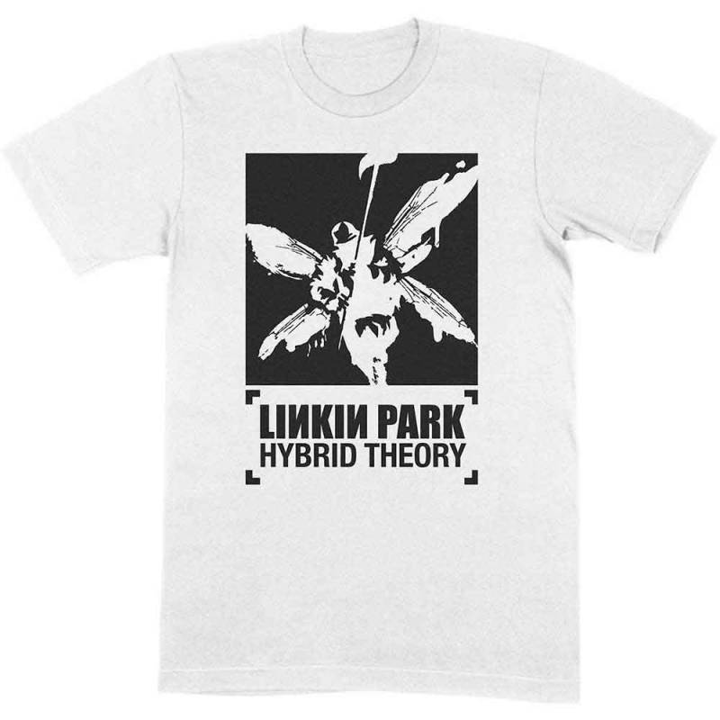【予約商品】LINKIN PARK バンドTシャツ ユニセックス: Soldier Hybrid Theory (White) - WHITE