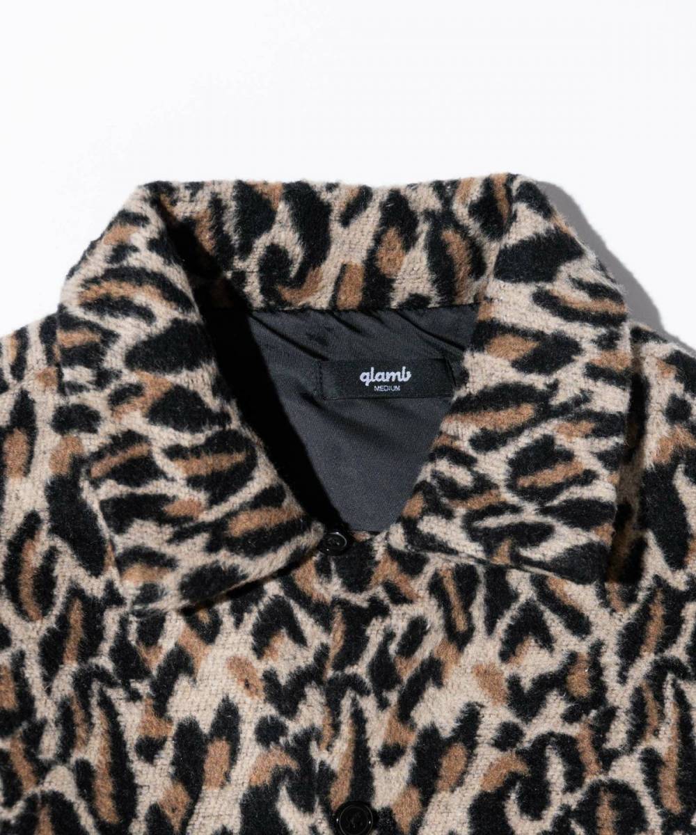 予約商品】glamb(グラム)GB0324/JKT12 : Shaggy Leopard Jacket 予約商品】glamb(グラム)GB0324/JKT12 : Shaggy Leopard Jacket