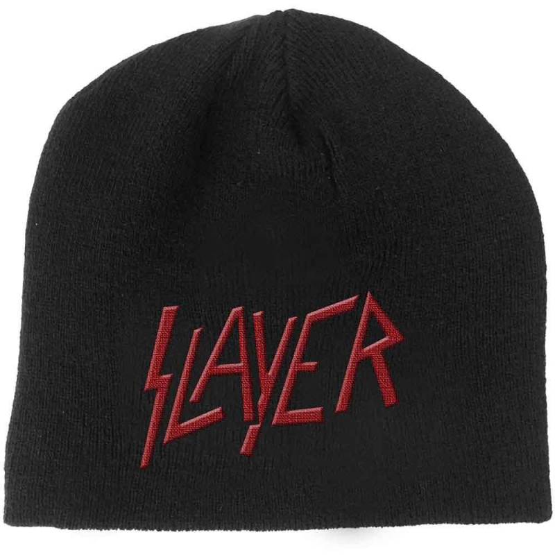 【予約商品】SLAYER Unisex Beanie Hat: Logo (Black)