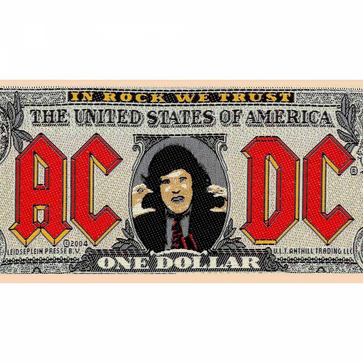 【予約商品】AC/DC Woven Patch: Bank Note (Standard)