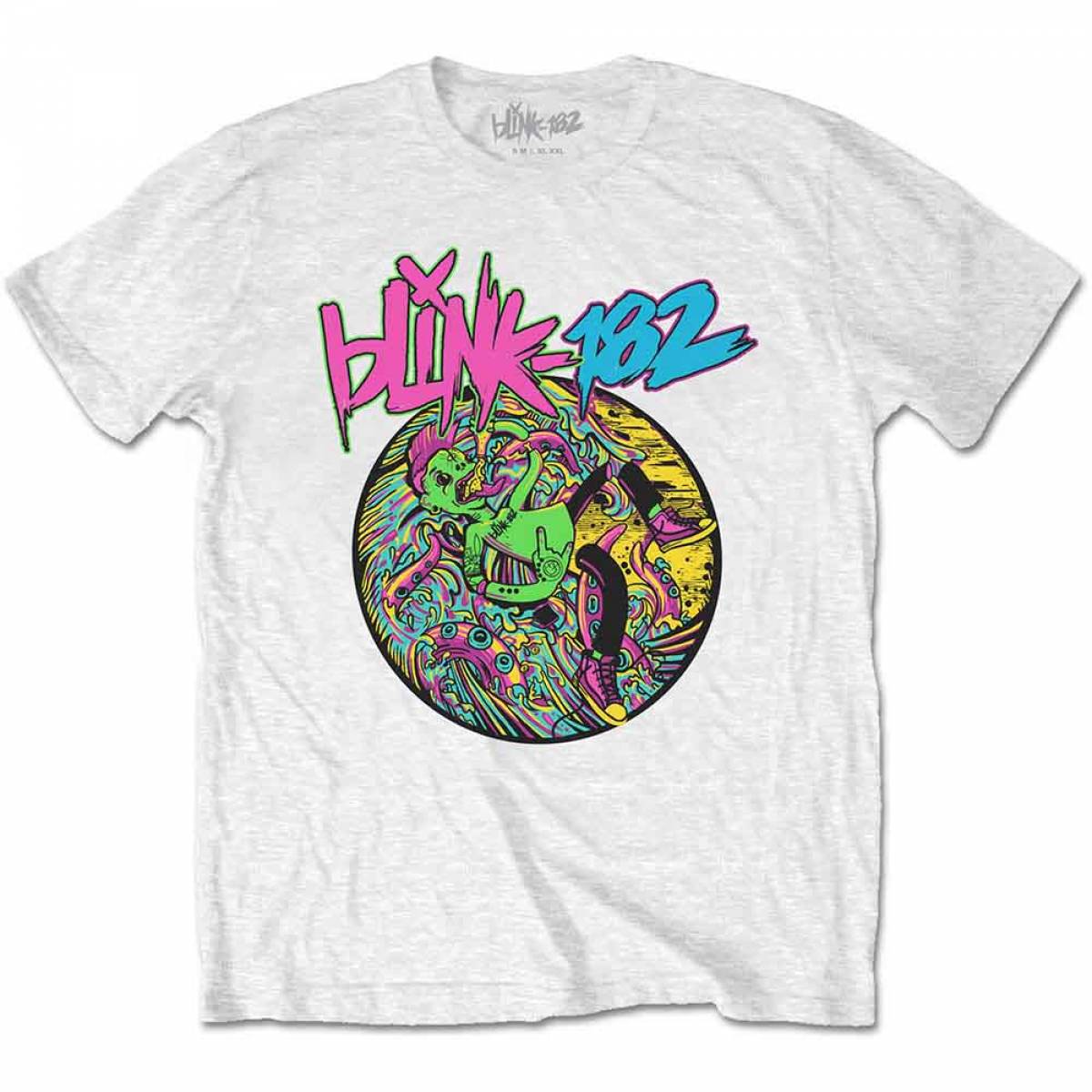 【予約商品】BLINK-182 ユニセックスTシャツ: Overboard Event - White
