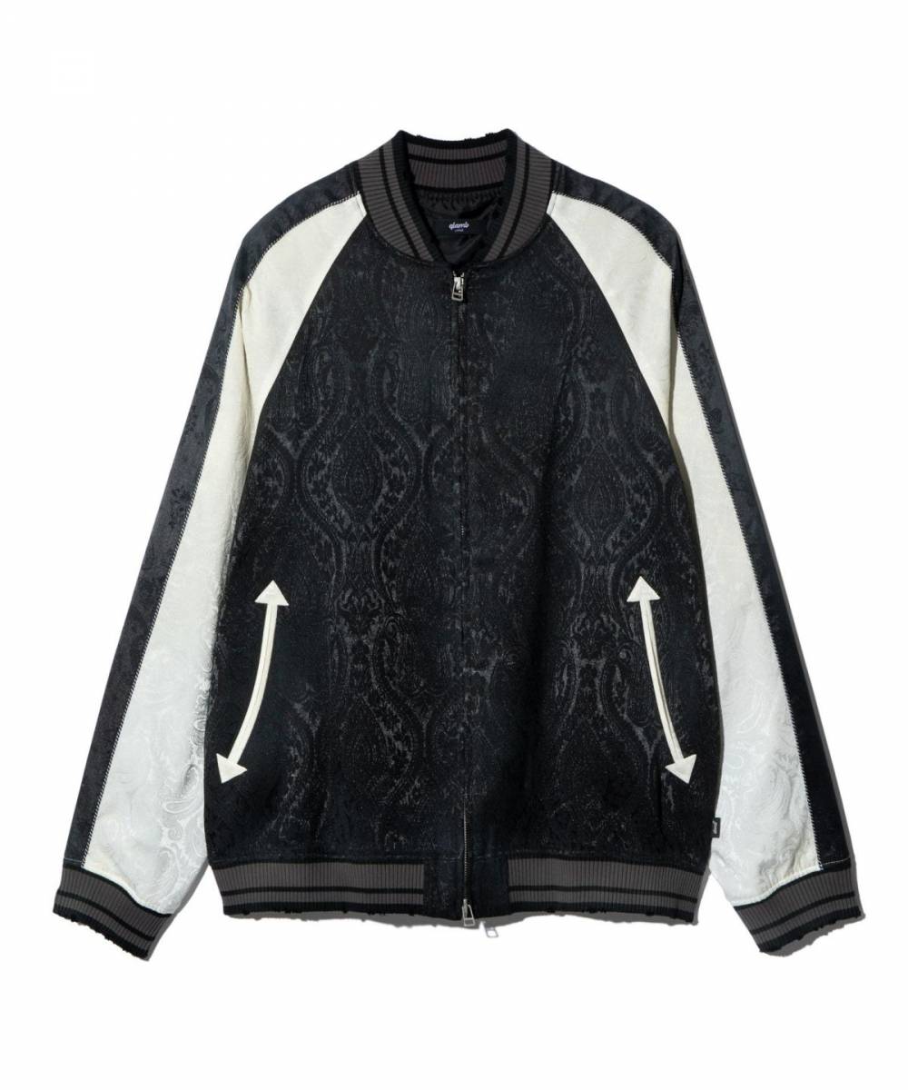 予約商品】glamb(グラム)GB0125/JKT06 : Aging Paisley Ska Jumper 