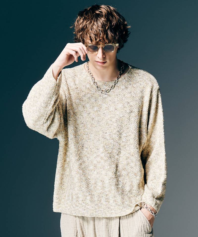 【予約商品】glamb(グラム) Earthy Knit / アーシーニット - Beige