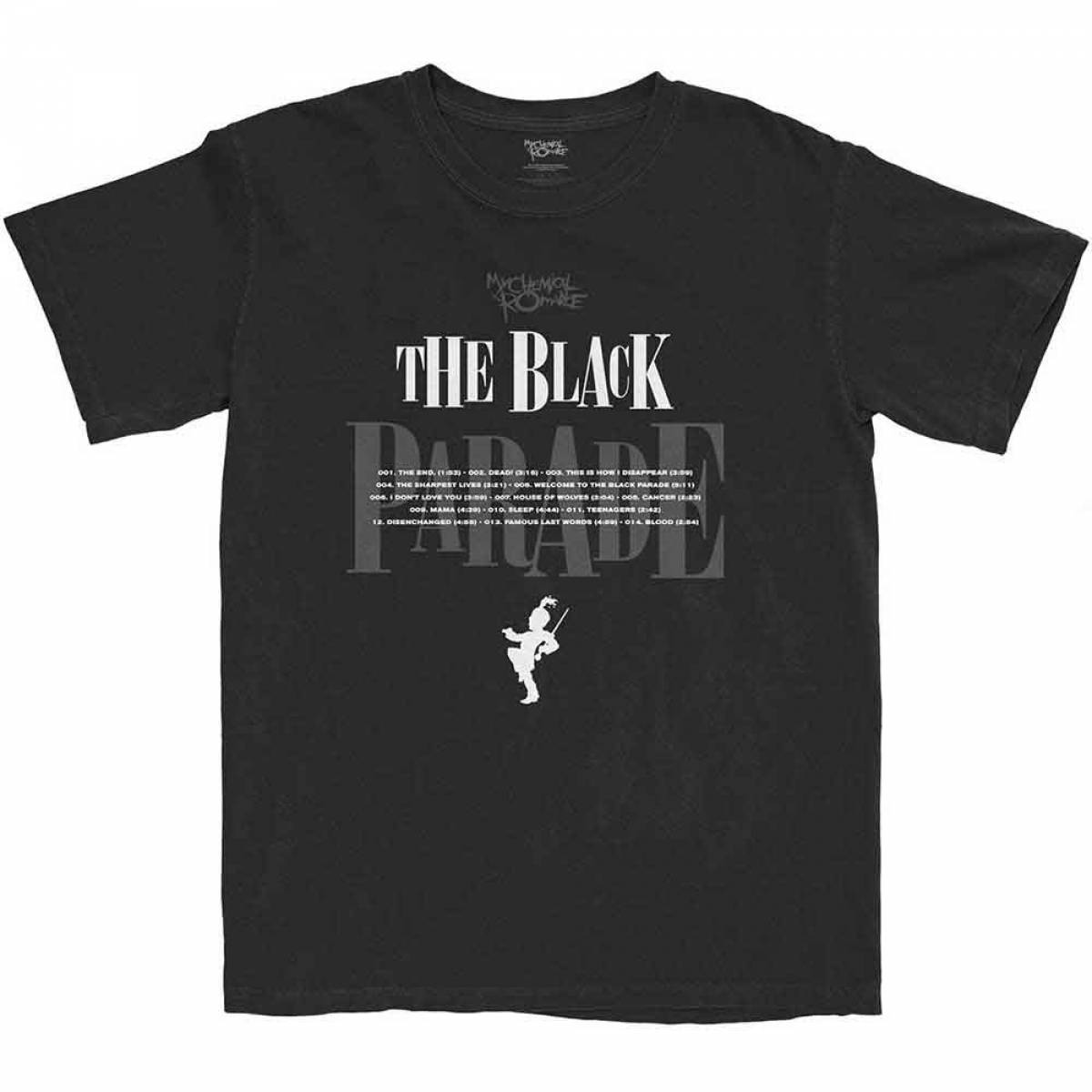 【予約商品】MY CHEMICAL ROMANCE ユニセックスTシャツ: Track Listing