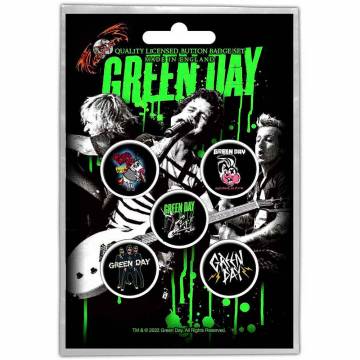【予約商品】GREEN DAY Button Badge Pack: Revolution