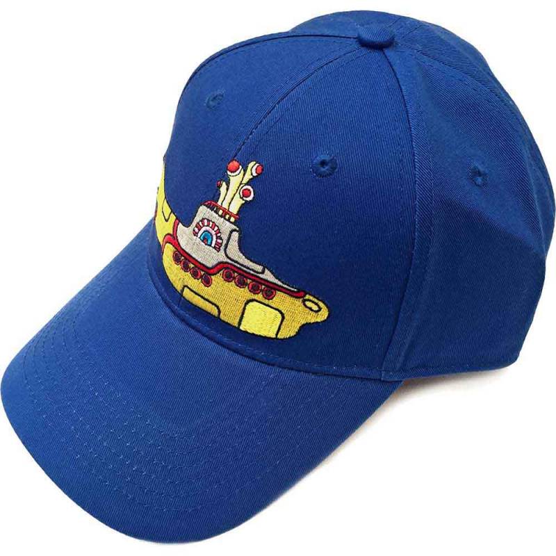 【予約商品】THE BEATLES Unisex Baseball Cap: Yellow Submarine (Mid-Blue)