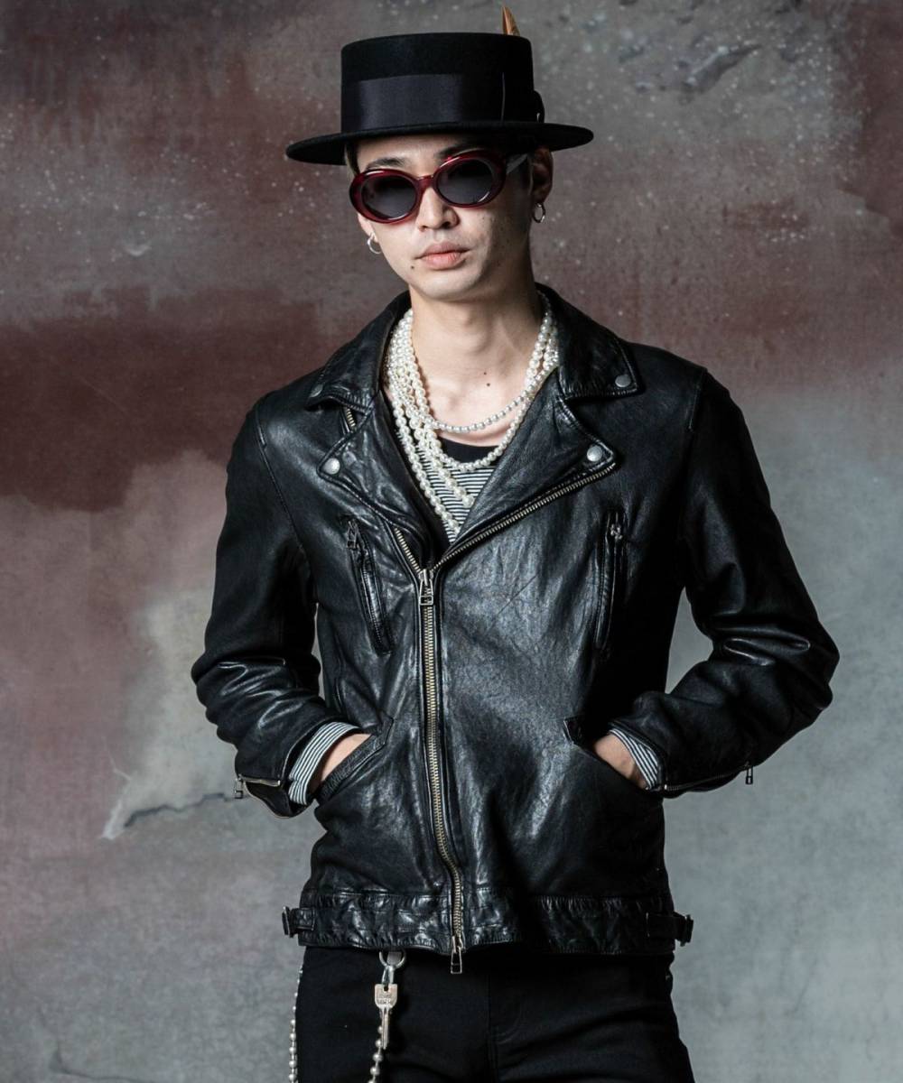 予約商品】glamb(グラム)GB0324/JKT01 : Punk Bouquet Riders 予約商品】glamb(グラム)GB0324/JKT01 : Punk Bouquet Riders