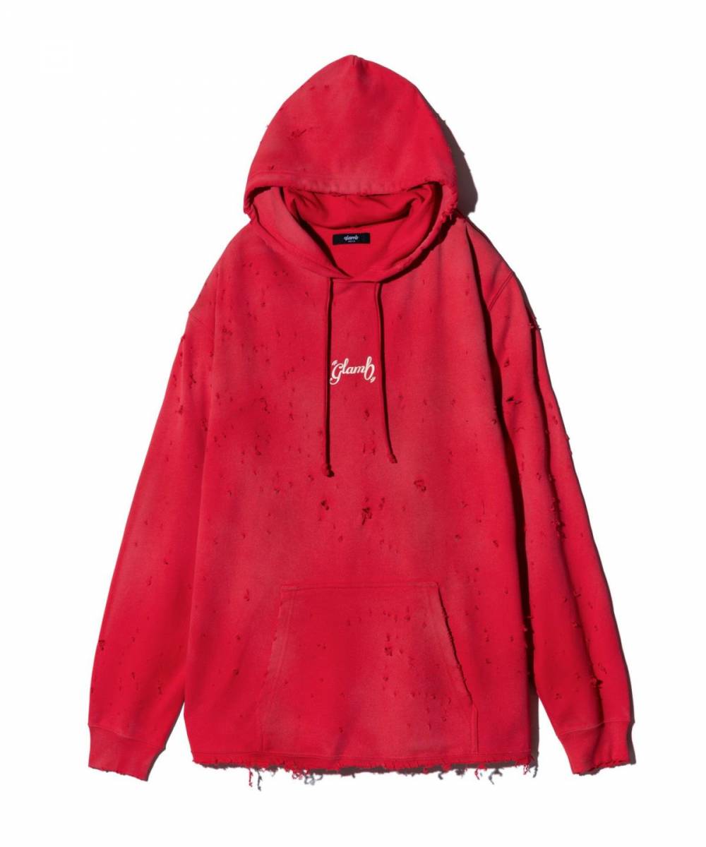 予約商品】glamb(グラム)GB0125/CS11 : Destructive Hoodie 予約商品】glamb(グラム)GB0125/CS11 : Destructive Hoodie