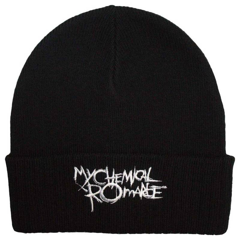 【予約商品】MY CHEMICAL ROMANCE Unisex Beanie Hat: The Black Parade Logo (Black)