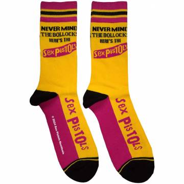 【予約商品】THE SEX PISTOLS Unisex Ankle Socks: Never Mind The Bollocks Stripe