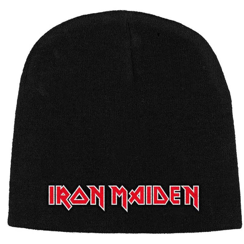 【予約商品】IRON MAIDEN Unisex Beanie Hat: Logo 1 (Black)