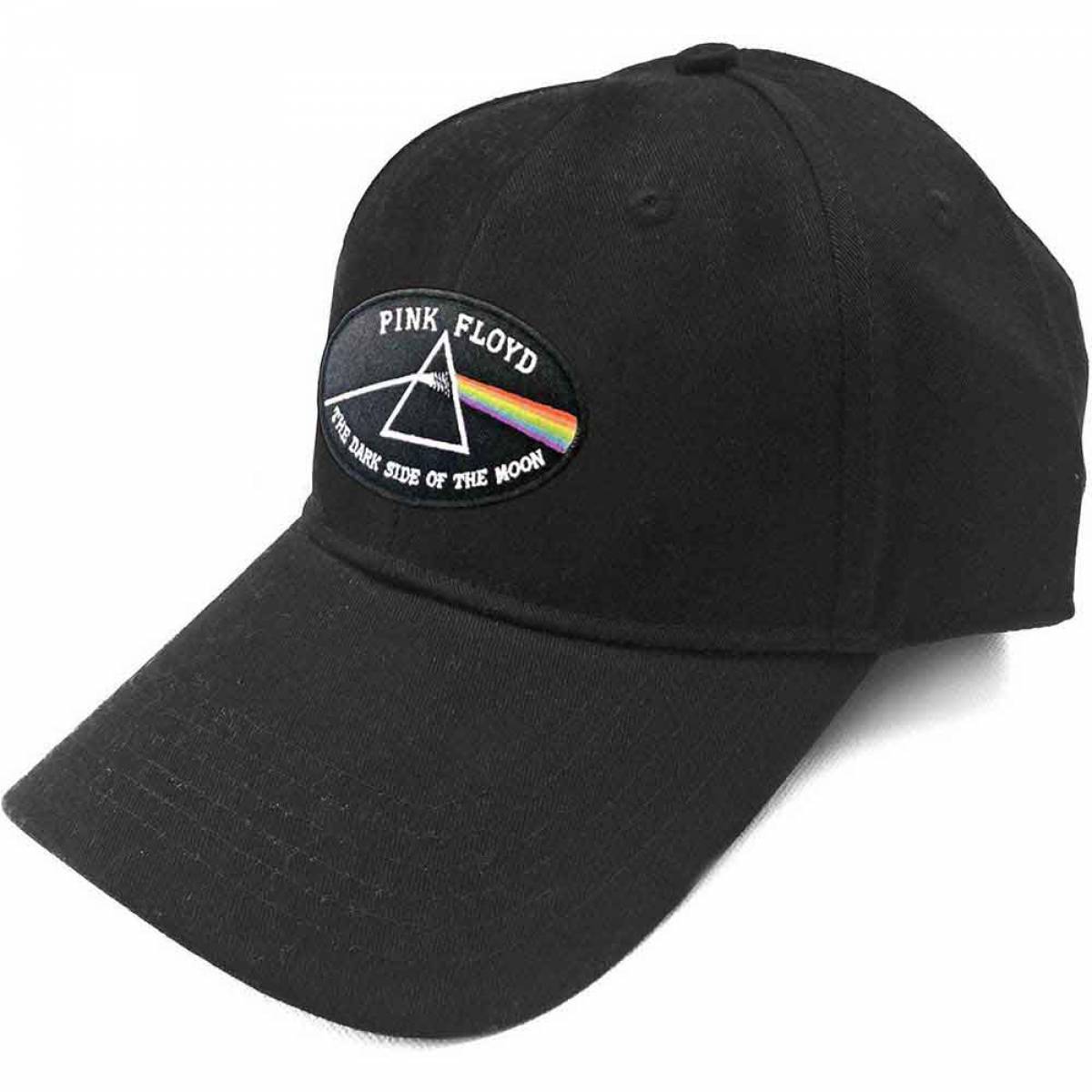【予約商品】PINK FLOYD Unisex Baseball Cap: The Dark Side of the Moon Black Border (Black) - BLACK