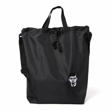 【予約商品】PUNK DRUNKERS (パンクドランカーズ) あいつパッカブルトートBAG - BLACK