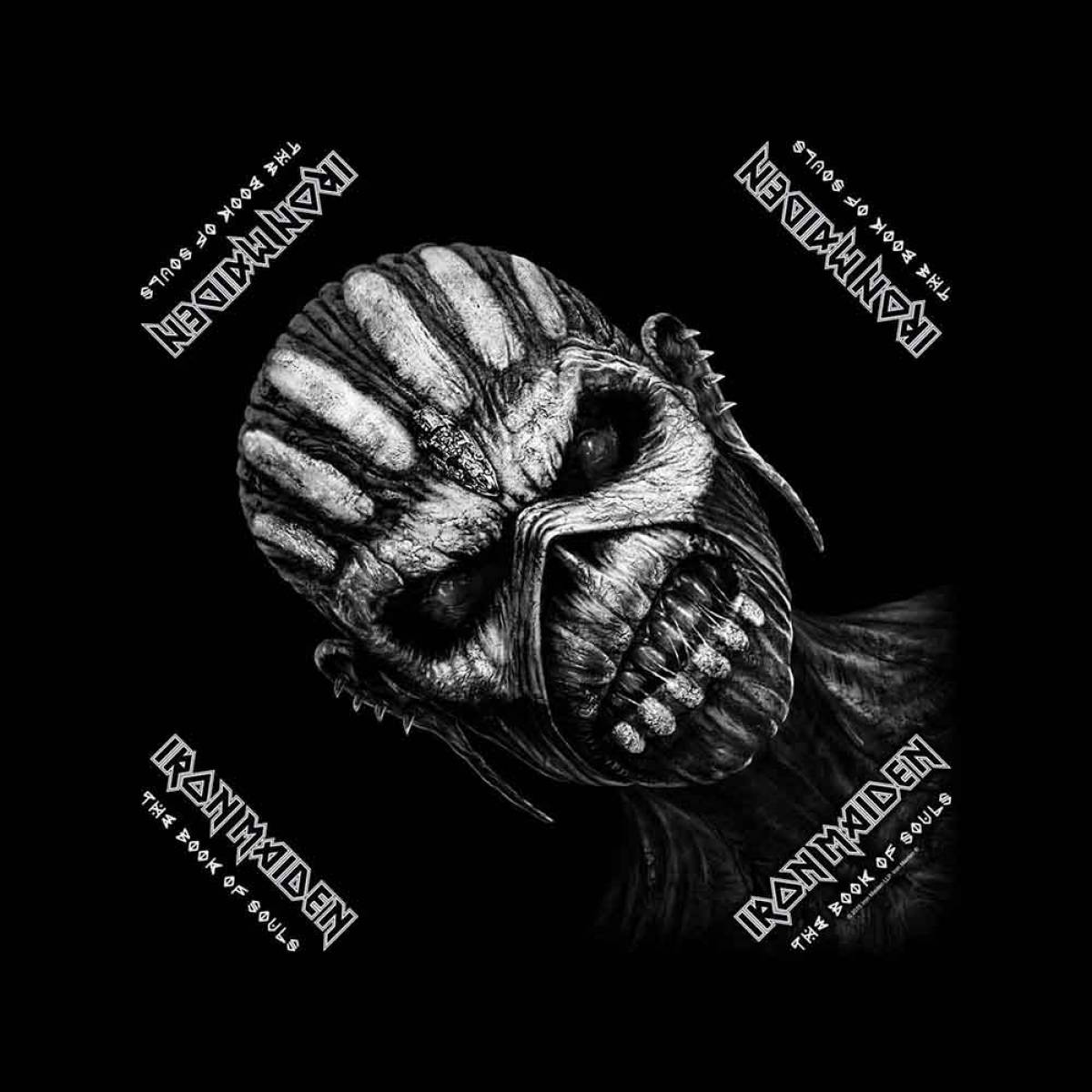 【予約商品】IRON MAIDEN Unisex Bandana: The Book of Souls