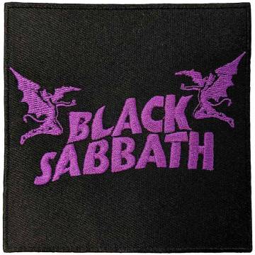 【予約商品】BLACK SABBATH Woven Patch: Wavy Logo & Daemons (Standard)