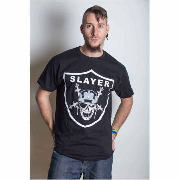 【予約商品】SLAYER バンドTシャツ ユニセックス: Slayders (Black) - BLACK