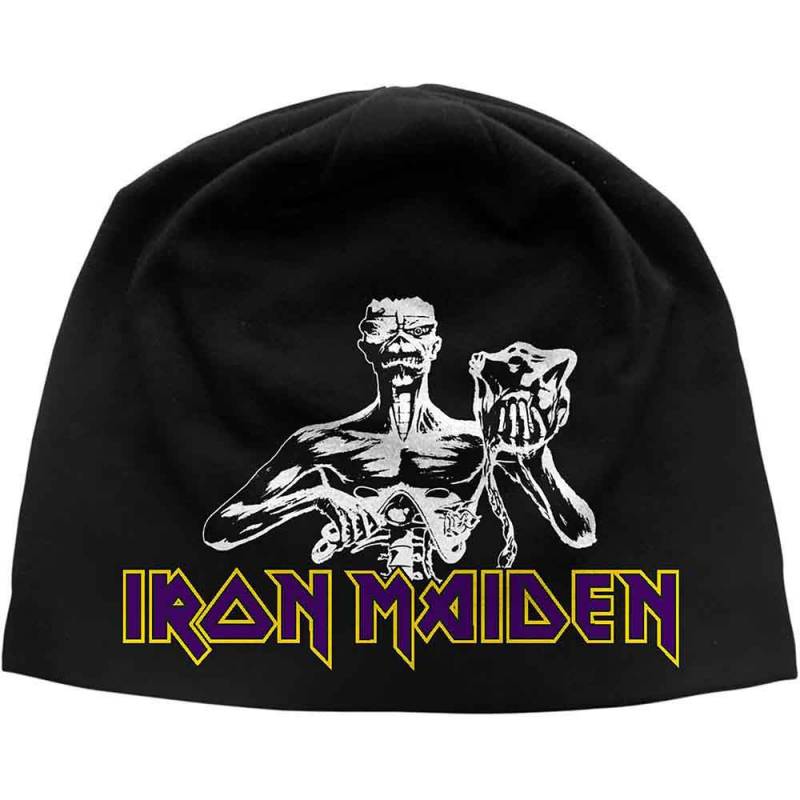 【予約商品】IRON MAIDEN Unisex Beanie Hat: Seventh Son (Black)