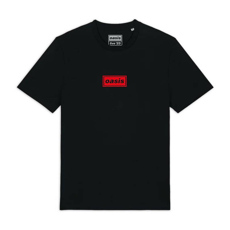 【予約商品】OASIS バンドTシャツ ユニセックス: Toronto Half Faces Fan Store (Black) (Back Print & Ex-Tour)