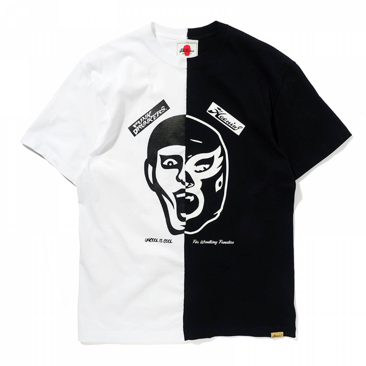 PUNK DRUNKERS [PDSxHAOMING]半分TEE - WHITE