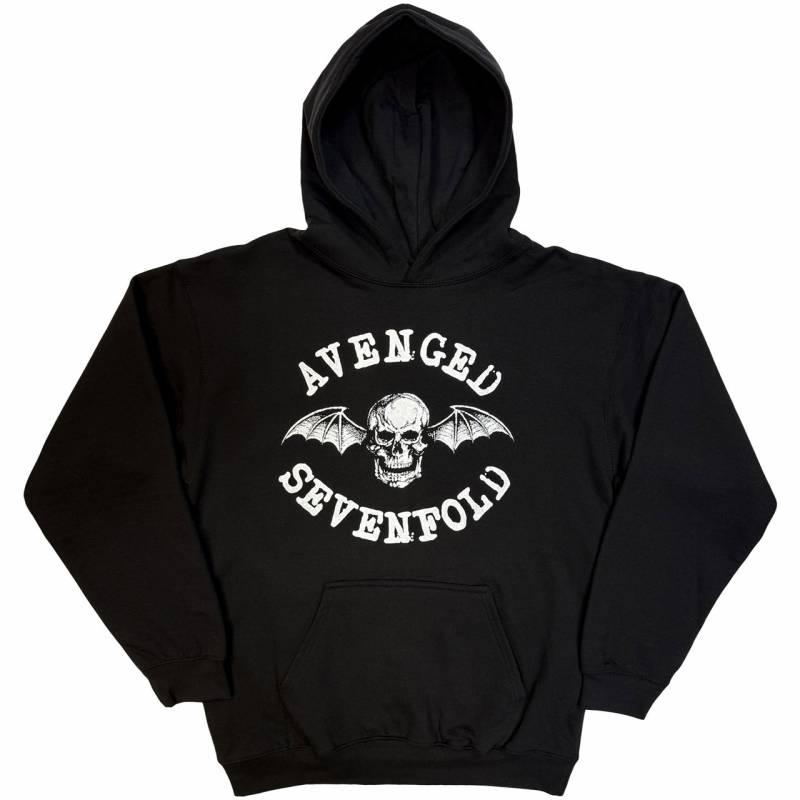 【予約商品】AVENGED SEVENFOLD Unisex Pullover Hoodie: Logo (Black)