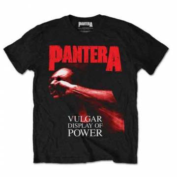 【予約商品】PANTERA ユニセックスTシャツ: Red Vulgar
