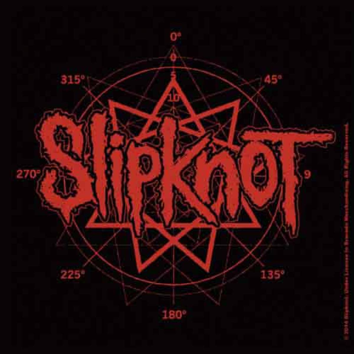 【予約商品】SLIPKNOT Single Cork Coaster: Logo