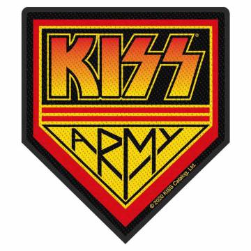 【予約商品】KISS Standard Woven Patch: KISS Army