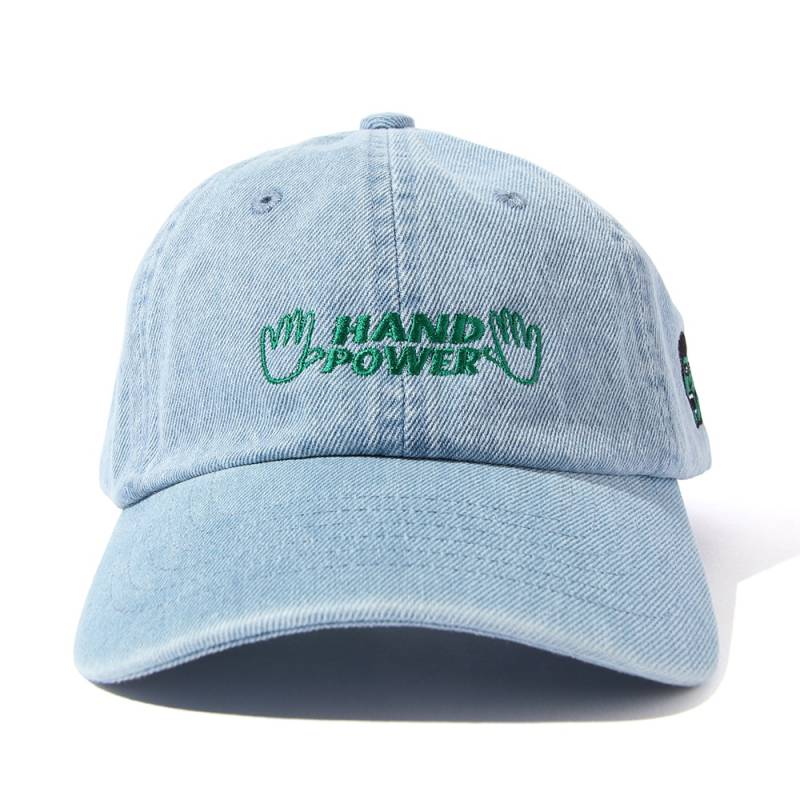 【予約商品】PUNK DRUNKERS (パンク・ドランカーズ) ［PDSxMr.マリック］ハンドパワーCAP - DENIM