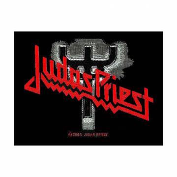 【予約商品】JUDAS PRIEST Standard Woven Patch: Logo/Fork