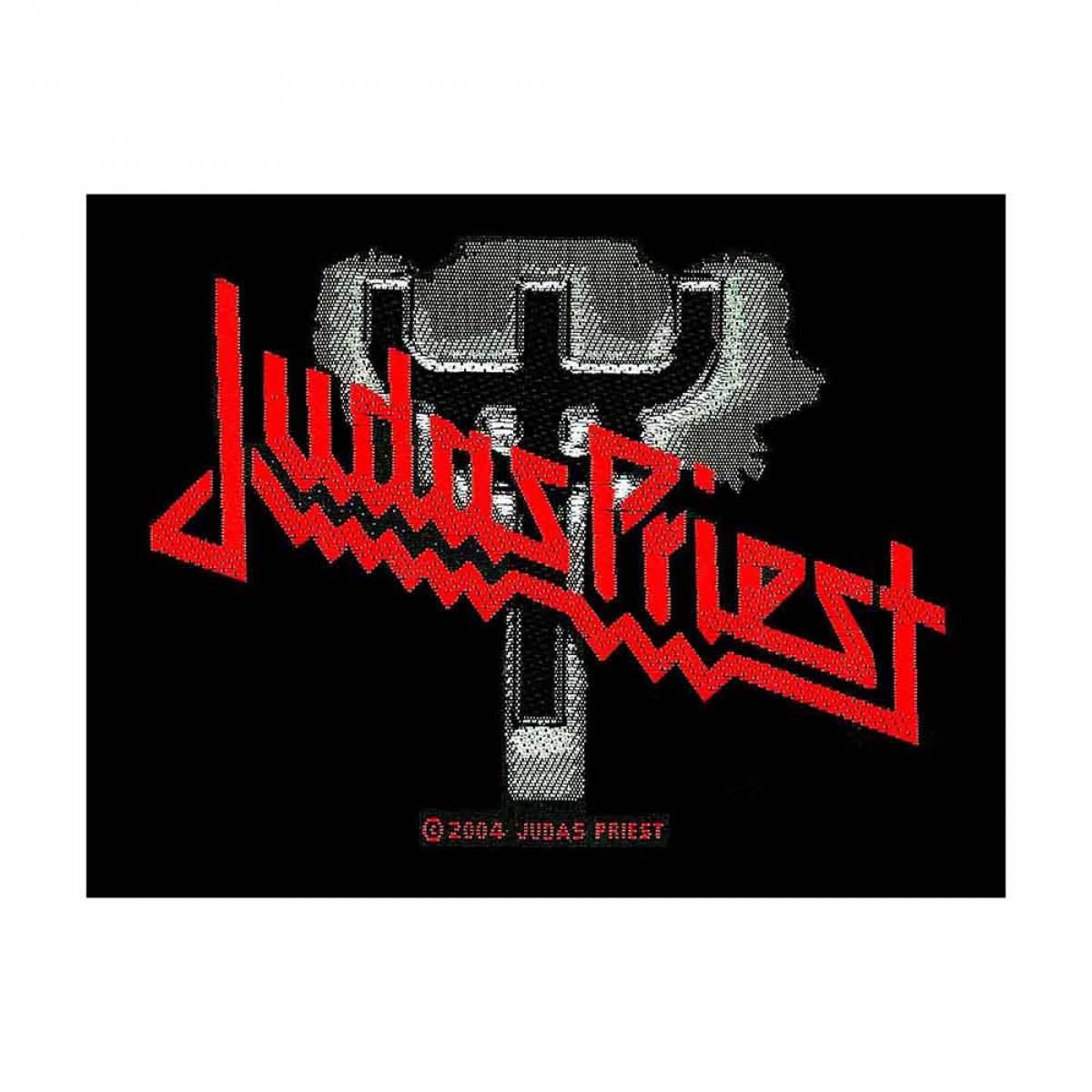 【予約商品】JUDAS PRIEST Woven Patch: Logo/Fork (Standard)