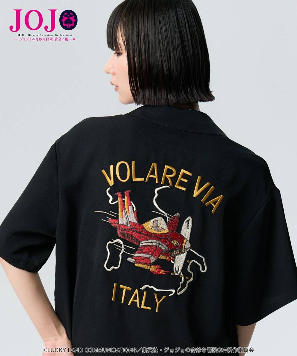 【予約商品】glamb(グラム)GB0125/JJ06 : Narancia Ghirga’s Stand Shirt - Black
