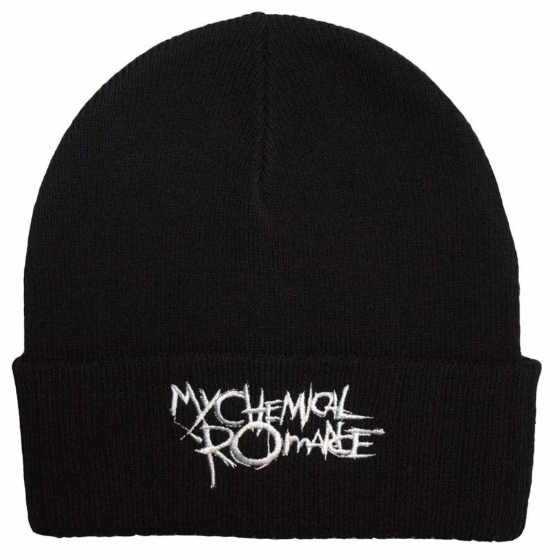 【予約商品】MY CHEMICAL ROMANCE Unisex Beanie Hat: The Black Parade Logo (Black)