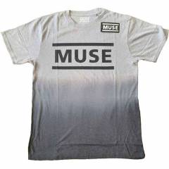 【予約商品】MUSE バンドTシャツ ユニセックス: Logo (White) (Wash Collection) - WHITE