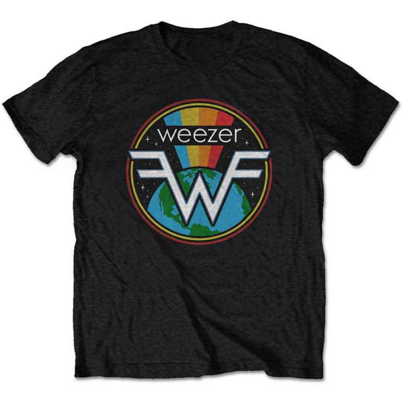 【予約商品】WEEZER バンドTシャツ ユニセックス: Symbol Logo (Black)