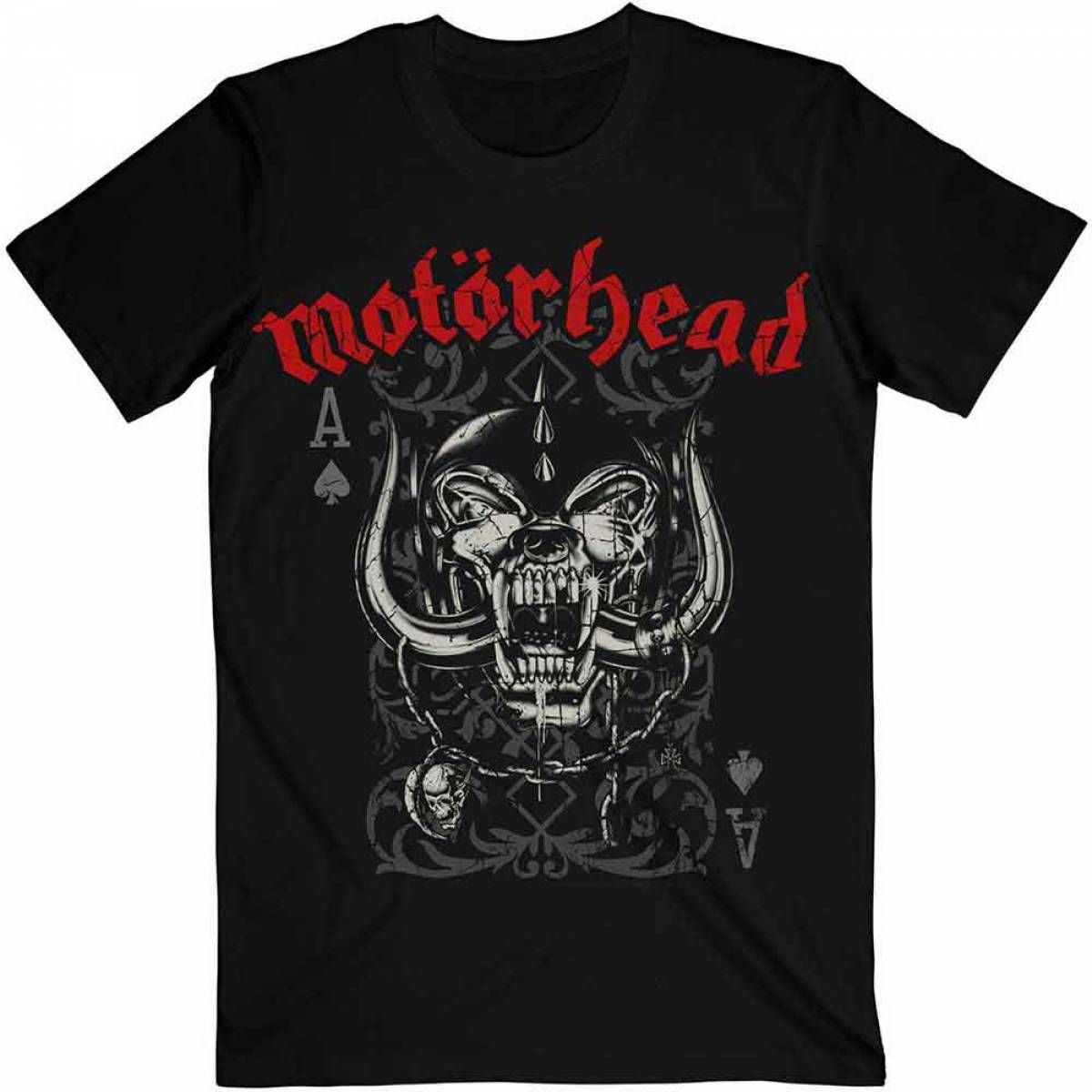【予約商品】MOTORHEAD ユニセックスTシャツ: Playing Card