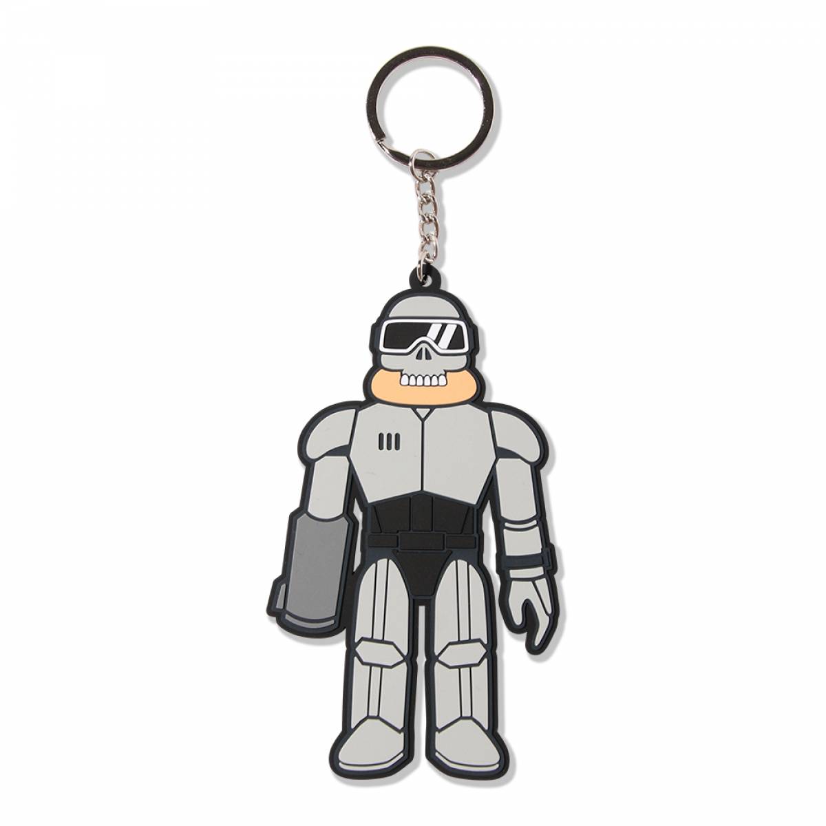 【予約商品】PUNK DRUNKERS (パンクドランカーズ)PDSラバーキーホルダー / スペコン - GRAY