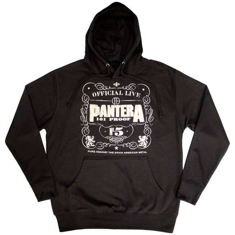 【予約商品】PANTERA Unisex Pullover Hoodie: 101 Proof (Black)