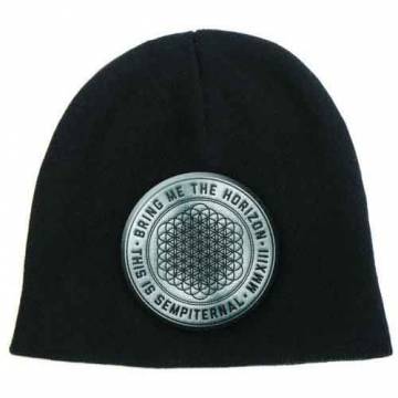 【予約商品】BRING ME THE HORIZON Unisex Beanie Hat: This is Sempiternal (Black) - BLACK