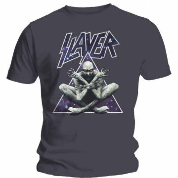 【予約商品】SLAYER ユニセックスTシャツ: Triangle Demon