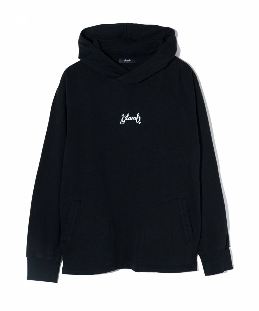 【予約商品】glamb(グラム) GB0424/CS02 : Melting Flower Hoodie / メルティングフワラーフーディ - Black